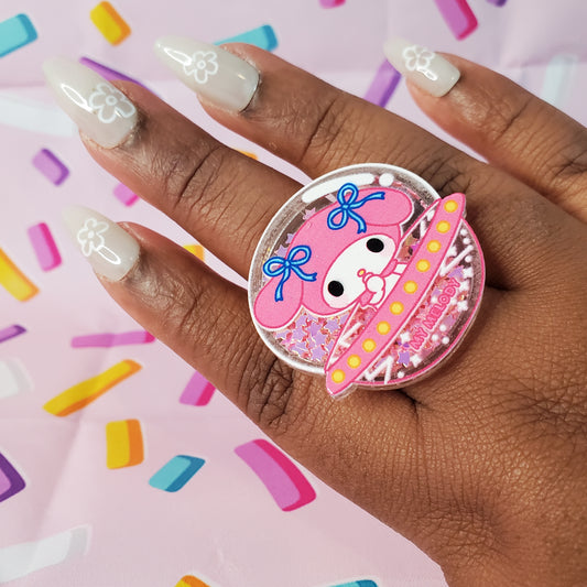 Space Melo Shaker Ring