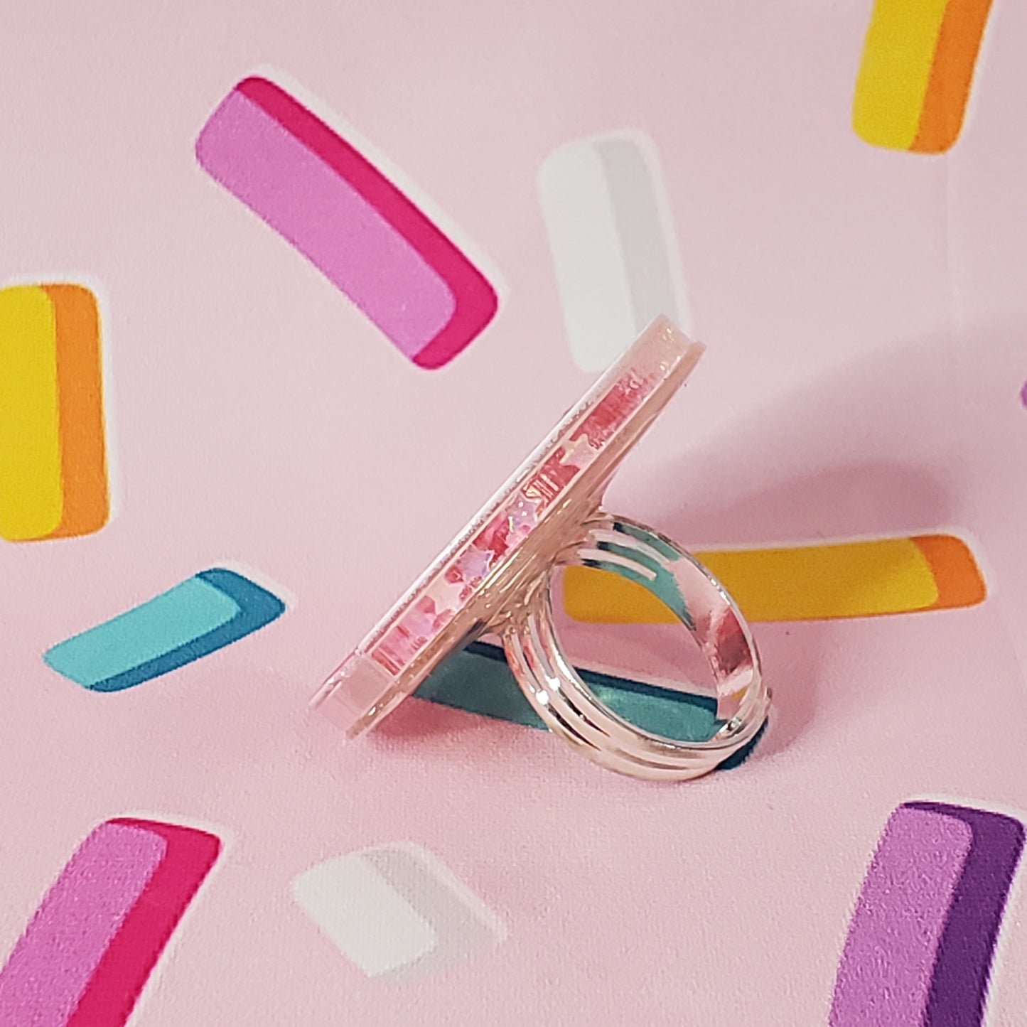 Space Melo Shaker Ring