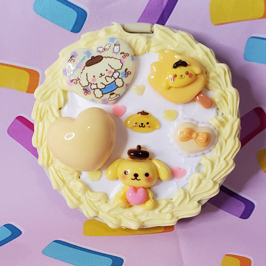 Pudding Dog Compact Mirror