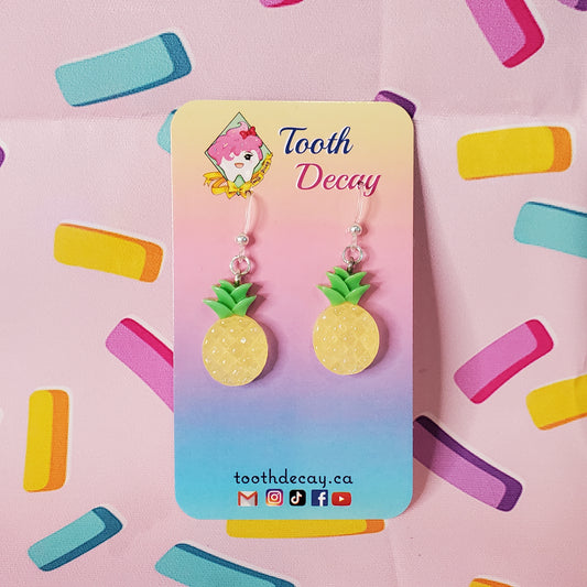 Pineapple Dangle Earrings