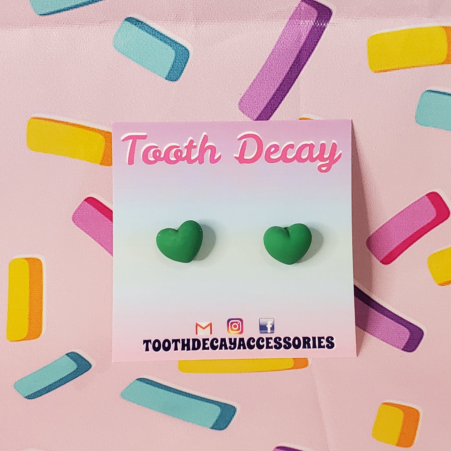 Heart Stud Earrings
