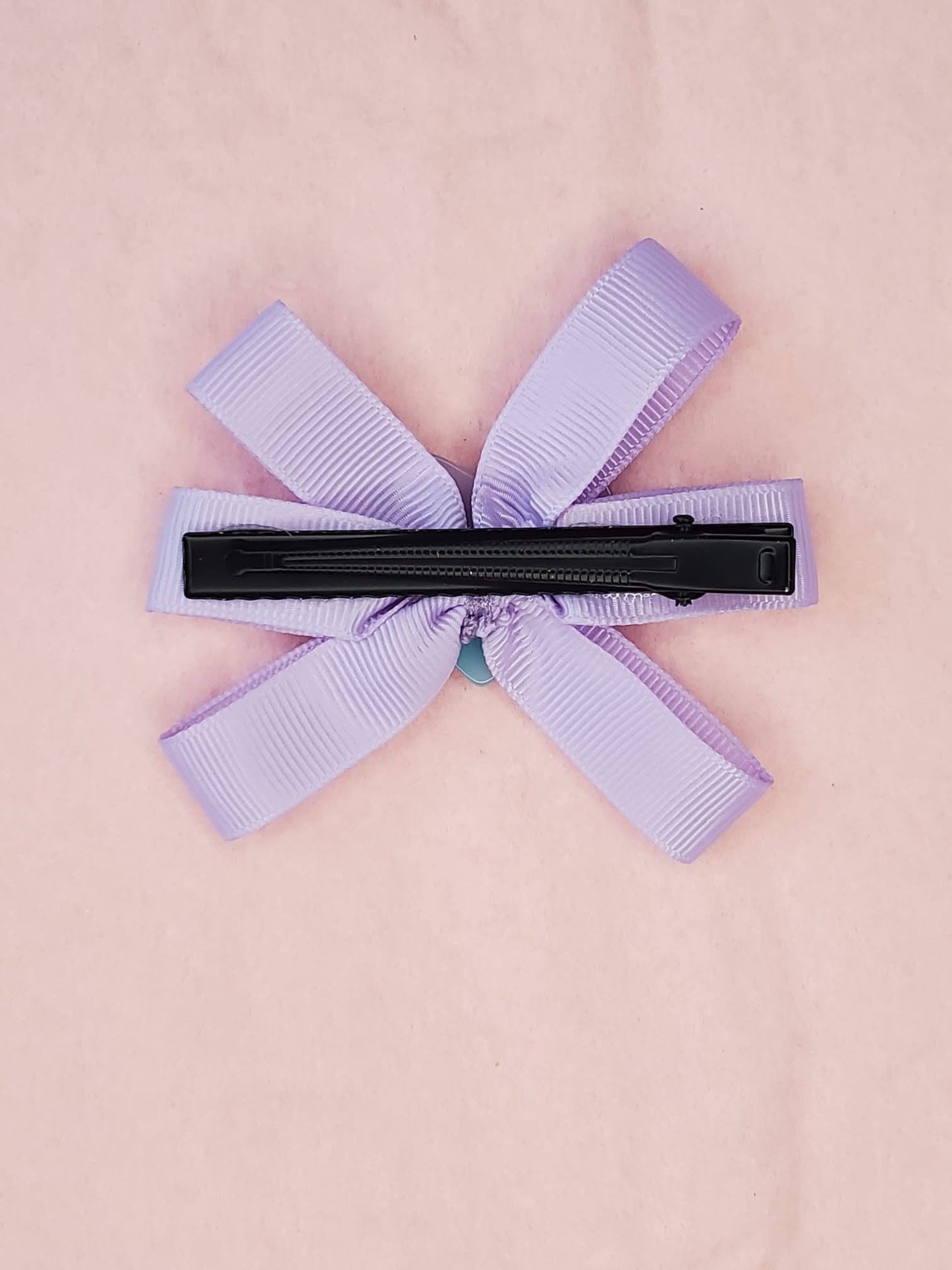 Ribbon Heart Hair Clip