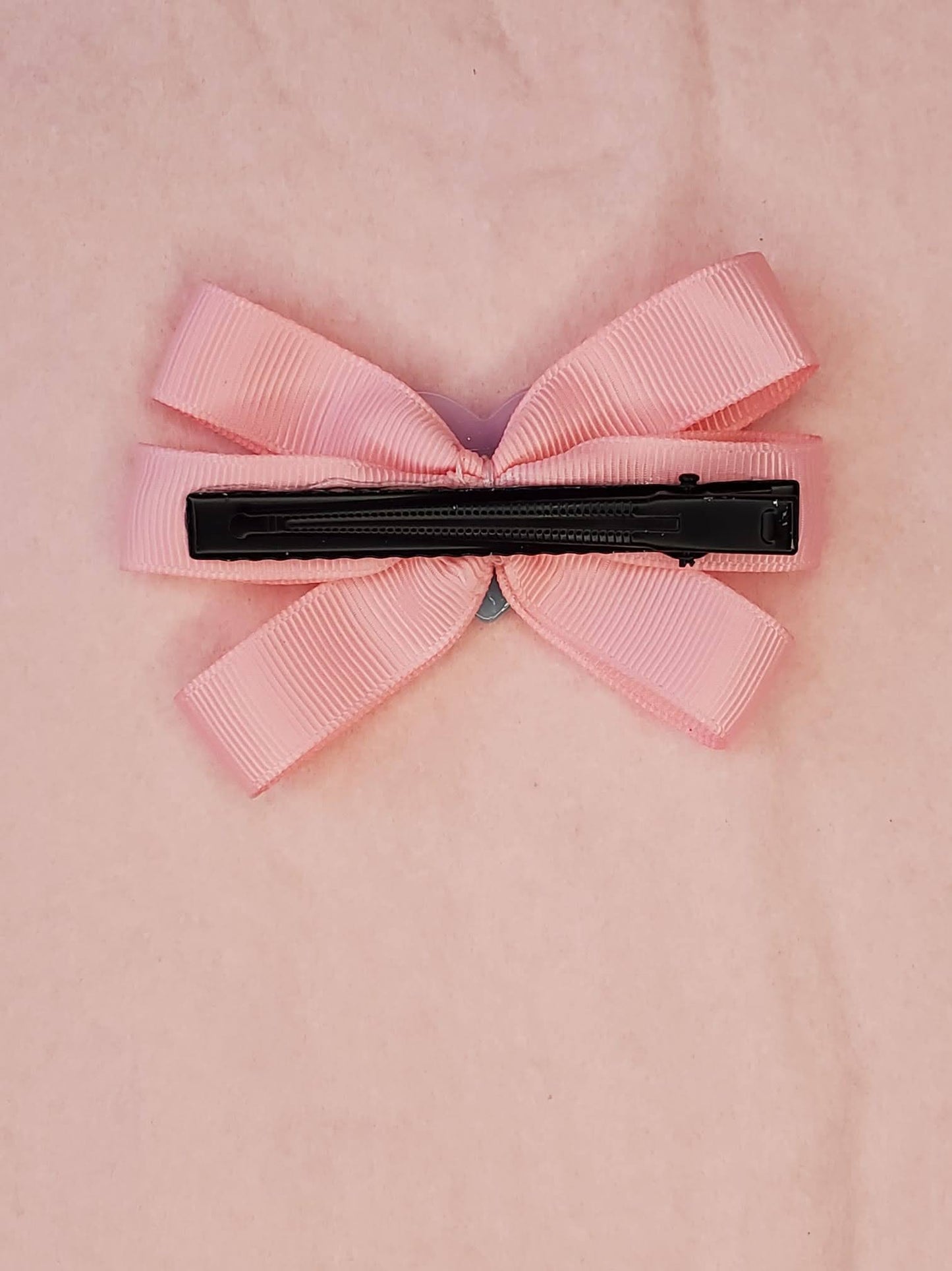 Ribbon Heart Hair Clip