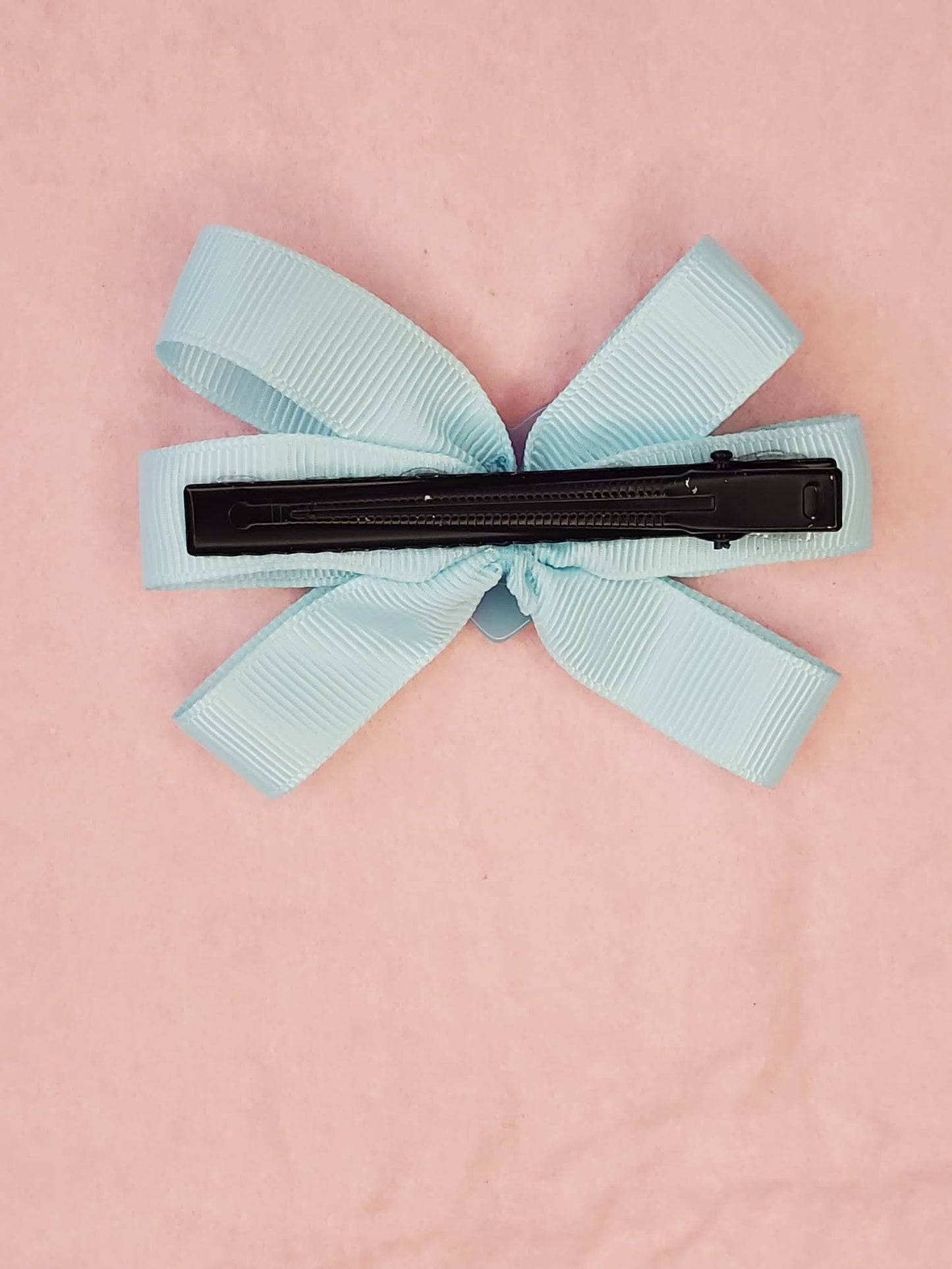 Ribbon Heart Hair Clip