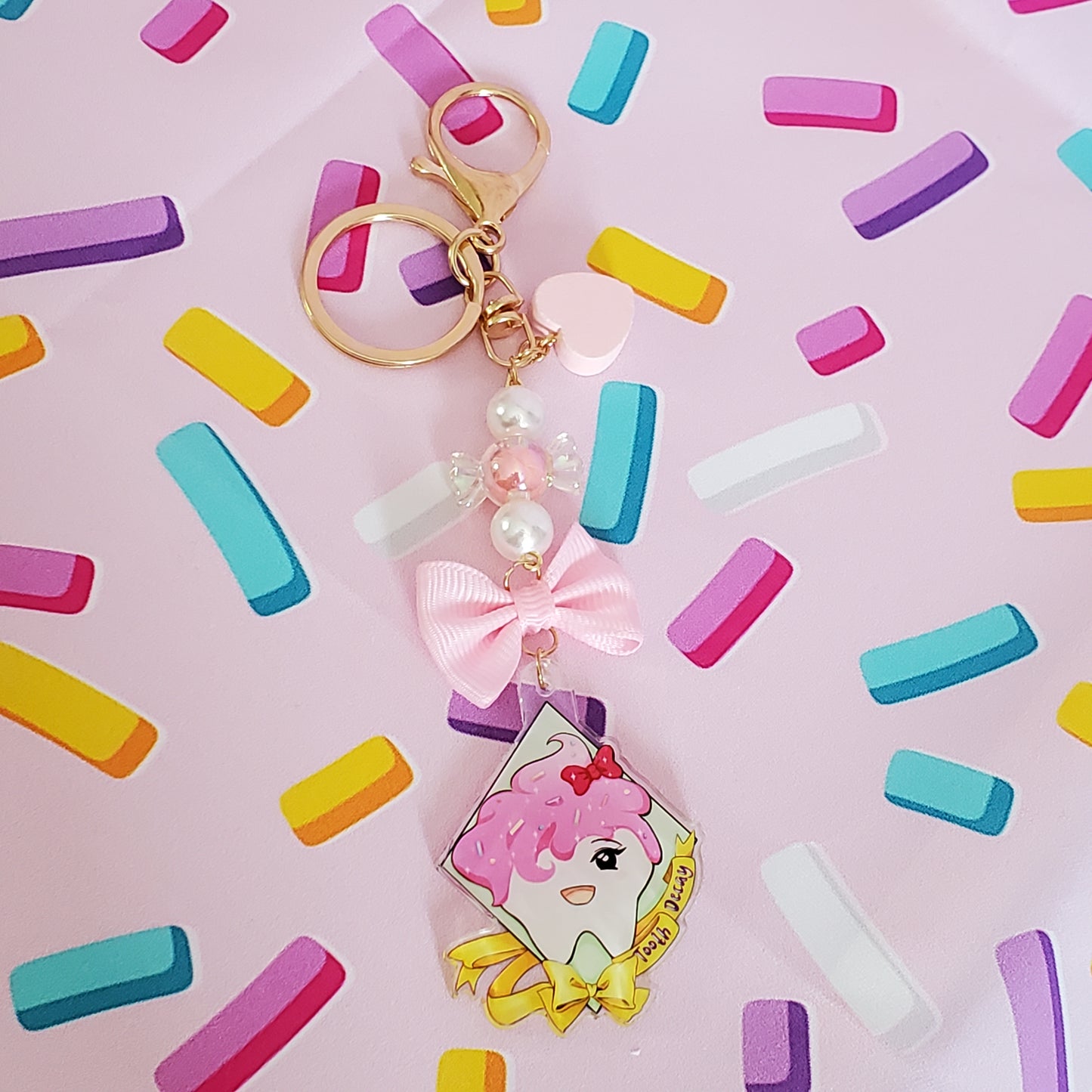 Tooth Decay Keychain
