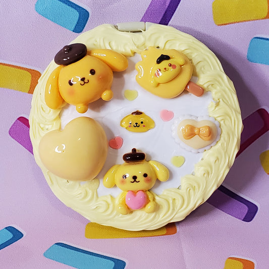 Pudding Dog Compact Mirror