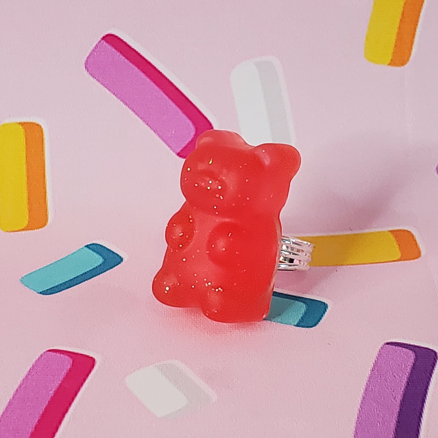 Chubby Gummy Bear Rings