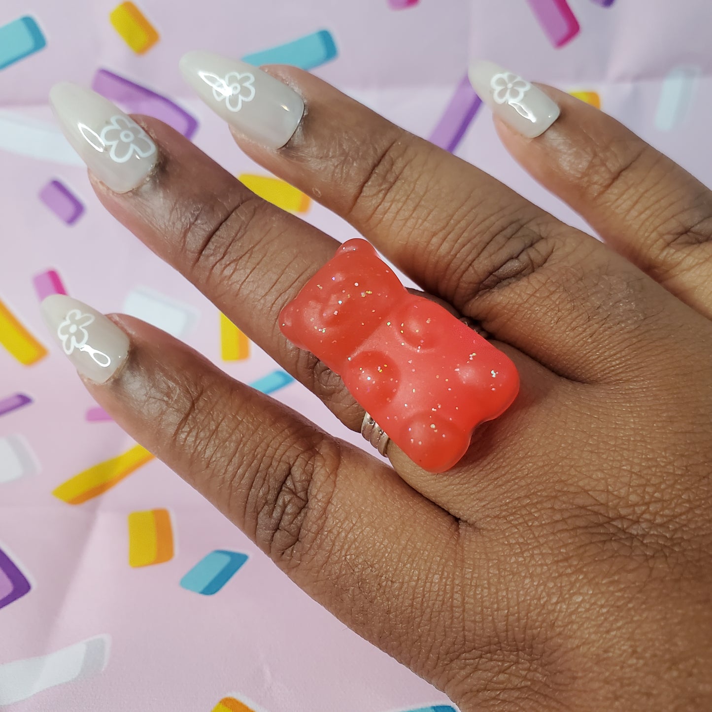 Chubby Gummy Bear Rings